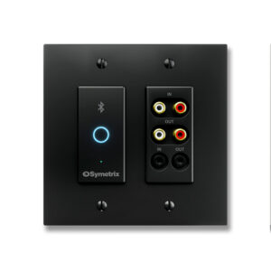 پنل دیواری تحت شبکه Symetrix xIO Bluetooth RCA-3.5 