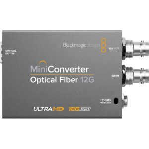 کانورتور تصویر Blackmagic Design Mini Converter Optical Fiber 12G-SDI
