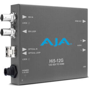 کانورتور تصویر AJA Hi5-12G 4K/UltraHD to HDMI 2.0